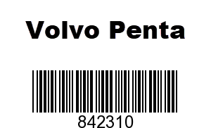 Volvo Penta 842310 - WASHER,