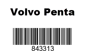 Volvo Penta 843313 - MUFFLER,