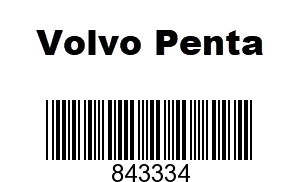 Volvo Penta 843334 - DDC ONLY,