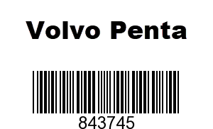 Volvo Penta 843745 - Bracket,
