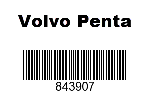 Volvo Penta 843907 - Hose Kit,
