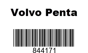 Volvo Penta 844171 - Screw Union,