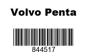 Volvo Penta 844517 - OIL LINE,