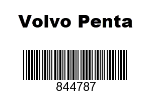 Volvo Penta 844787 - LEAK-OFF PIPE,