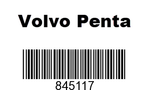 Volvo Penta VOL845117 - ->3802008       
TURBOCHARGER