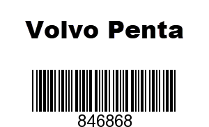 Volvo Penta 846868 - Coolant Pipe,