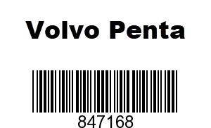 Volvo Penta 847168 - Flywheel