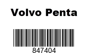 Volvo Penta 847404 - Radiator Hose(V2) - Volvo Penta (847404)