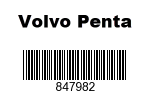 Volvo Penta VOL847982 - INSTRUMENT PANEL
