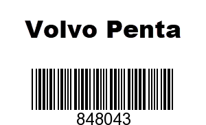 Volvo Penta VOL848043 - ->3825018       
FUEL FILTER