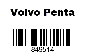 Volvo Penta VOL849514 - ->863483        
BRACKET