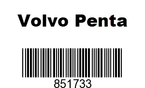Volvo Penta 851733 - SPACER RING,