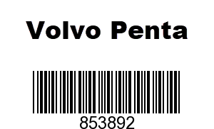 Volvo Penta 853892 - 3856834