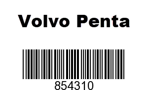 Volvo Penta 854310 - DRIVE,