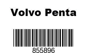 Volvo Penta 855896 - TUBE,