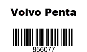 Volvo Penta 856077 - 856705