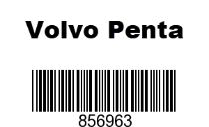 Volvo Penta 856963 - Intake Valve