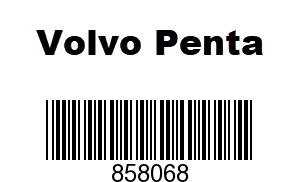 Volvo Penta 858068 - Nozzle