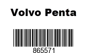 Volvo Penta 865571 - Retainer,