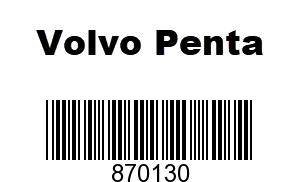 Volvo Penta 870130 - Cable,