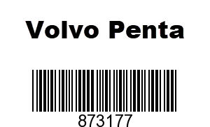 Volvo Penta 873177 - Brush Set, Volvo