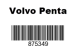 Volvo Penta 875349 - Coil,