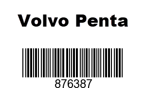 Volvo Penta 876387 - Overhaul Gasket Kit, Volvo