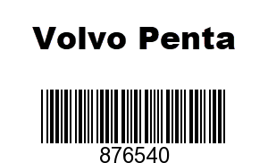 Volvo Penta 876540 - Shield, Volvo