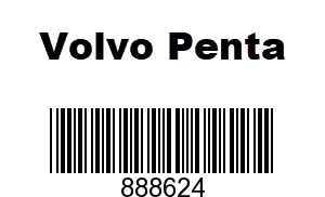 Volvo Penta 888624 - THERMOSTAT