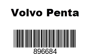 Volvo Penta 896684 - PIPE,