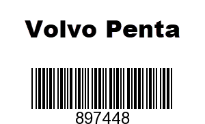 Volvo Penta 897448 - Control Rod, Volvo