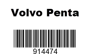 Volvo Penta 914474 - Snap Ring, Volvo