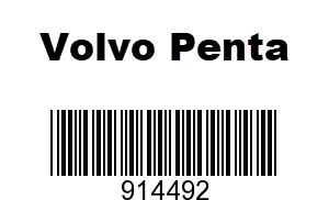 Volvo Penta 914492 - SNAP RING,