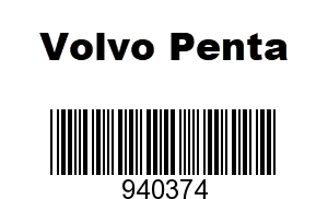 Volvo Penta 940374 - Clamp
