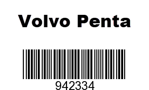 Volvo Penta 942334 - Hose ATTACHMENT,