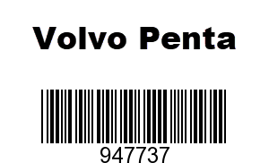 Volvo Penta 947737 - Hexagon Screw,