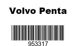 Volvo Penta 953317 - STUD BOLT,