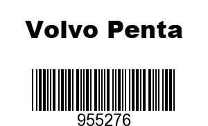 Volvo Penta 955276 - Screw, Volvo