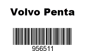 Volvo Penta 956511 - Fork, Volvo