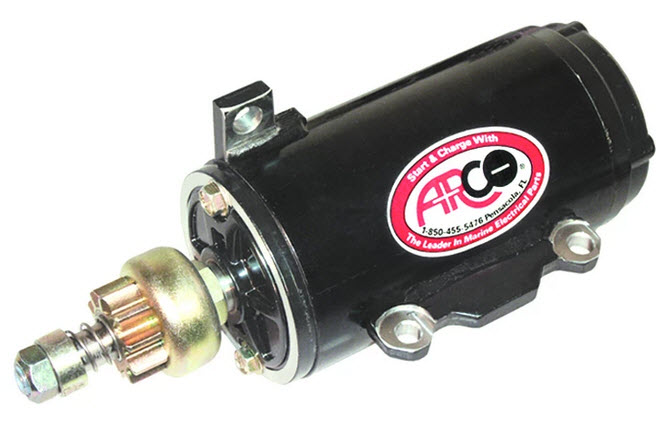 Arco Marine 5372 - Outboard Starter, Johnson Evinrude 85-140HP, V4