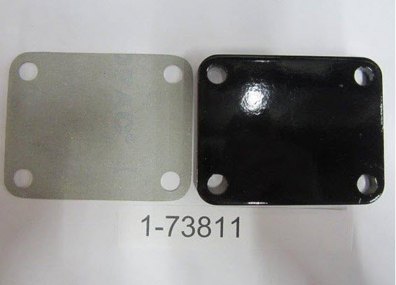 Barr Marine 1-73811 - MerCruiser Exhaust Manifold Rear End Cap