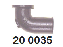 Barr Marine 20-0035 - 2.5 inch Swivel Elbow