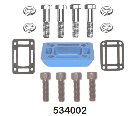 Barr Marine 534002 - Adapter, Chrysler 318 C/R