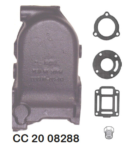 Barr Marine CC-20-08288 - Chris Craft Port Exhaust Riser