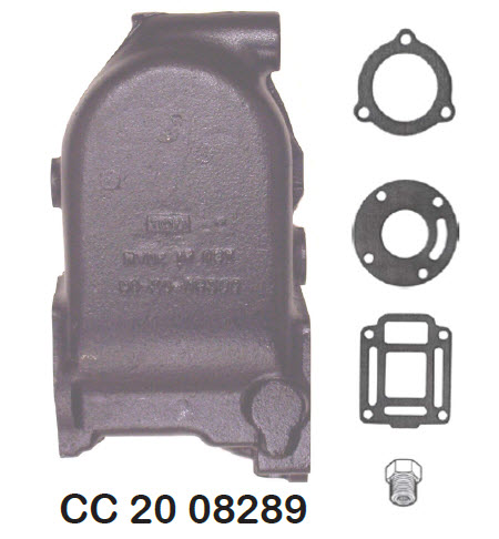 Barr Marine CC-20-08289 - Chris Craft Starboard Exhaust Riser
