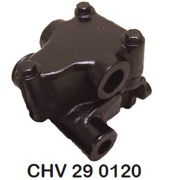 Barr Marine CHV-29-0120 - Thermostat Housing, 4 & 6 Inline