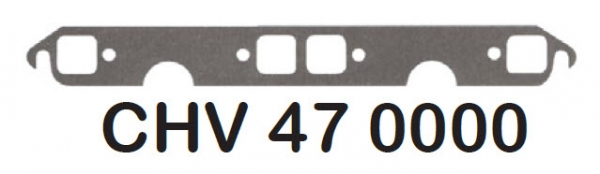 Barr Marine CHV-47-0000 - Small Block Chevy Exhaust Manifold Gasket