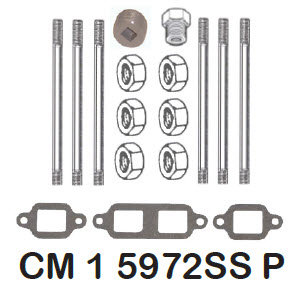 Barr Marine CM-1-5972SS-P - Chrysler Mounting Package