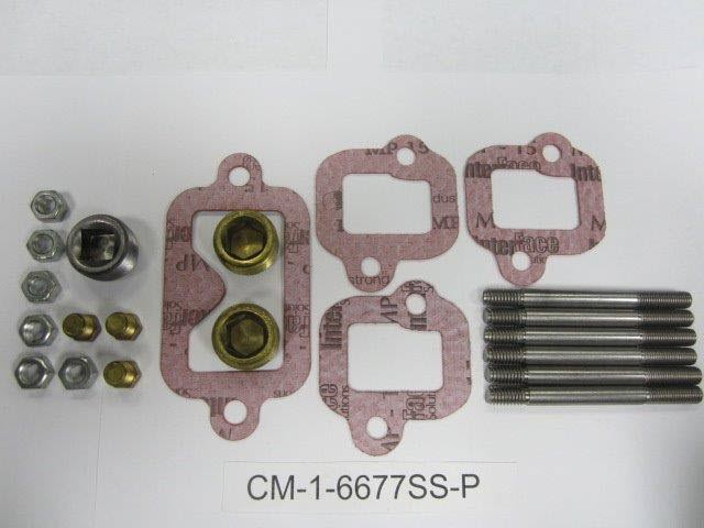 Barr Marine CM-1-6677SS-P - Chrysler SS Mounting Package
