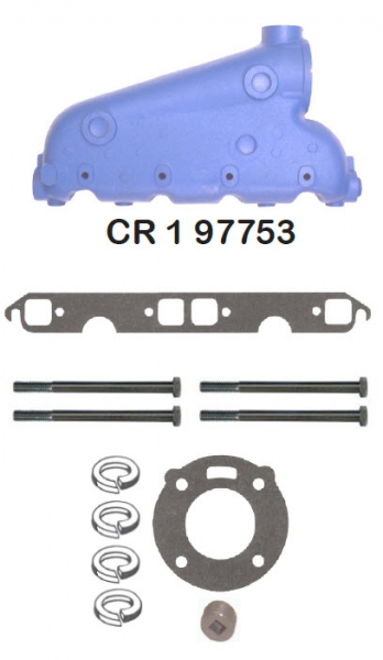 Barr Marine CR-1-97753 - Crusader Port Side (left) Exhaust Manifold